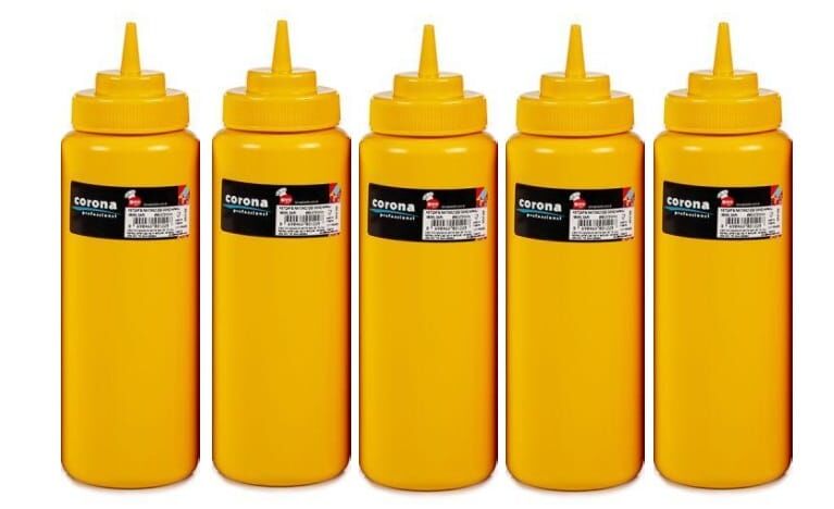 Ketçap-Mayonez Sarı Şişe Fişek 5'li Set