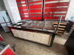 8 Tepsi 4 Çorbalık Benmari Yemek Tezgahı