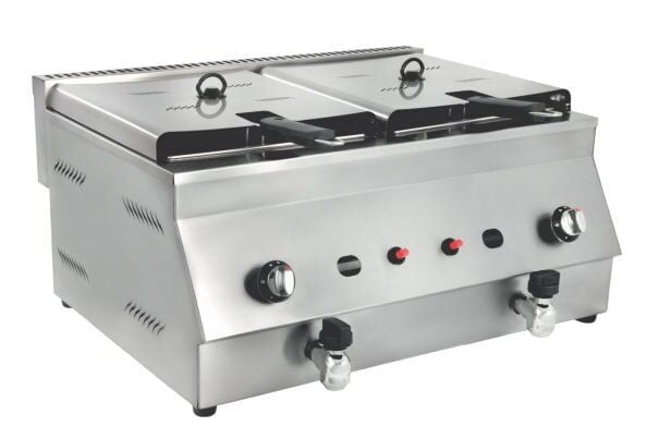 Oninox Gazlı Fritöz 12+12 Litre Profesyonel
