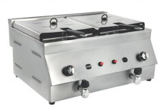 Gazlı Fritöz 12+12 Litre Profesyonel