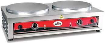 Atalay AKM-4002 Çiftli 40 cm Elektrikli Krep Makinesi