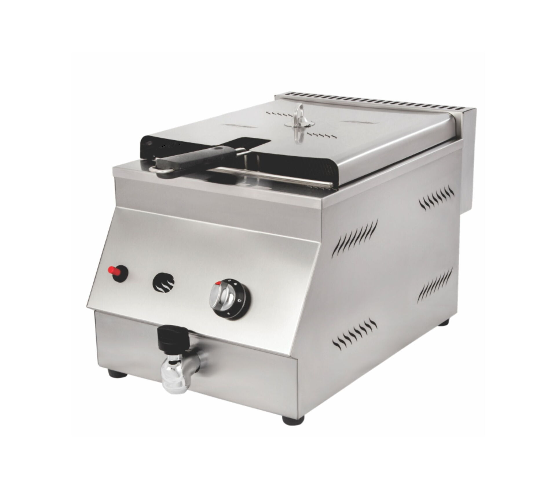 Görkem FG 80 8 Litre Tahliye Vanalı Doğalgazlı Fritöz