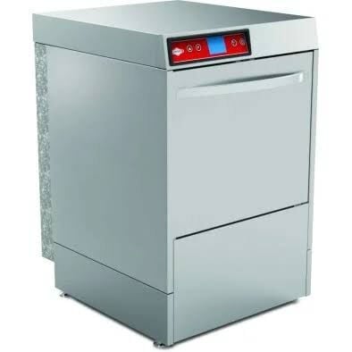 Empero EMP.500-D-380 Dijital Çift Cidarlı Set Altı Bulaşık Makinesi 380V Deterjan Parlatıcı ve Tahliye Pompalı 500 Tabak/Saat