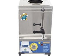 İdeal Çelik 1 Demlikli Çay Ocağı 15'lik Pleytsiz Elektrikli