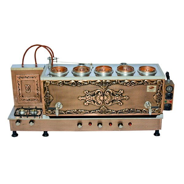 5 Demlikli Çay Kazanı