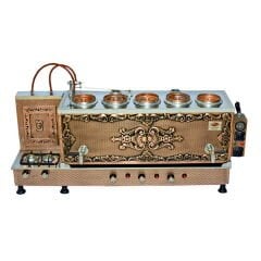 5 Demlikli Çay Kazanı