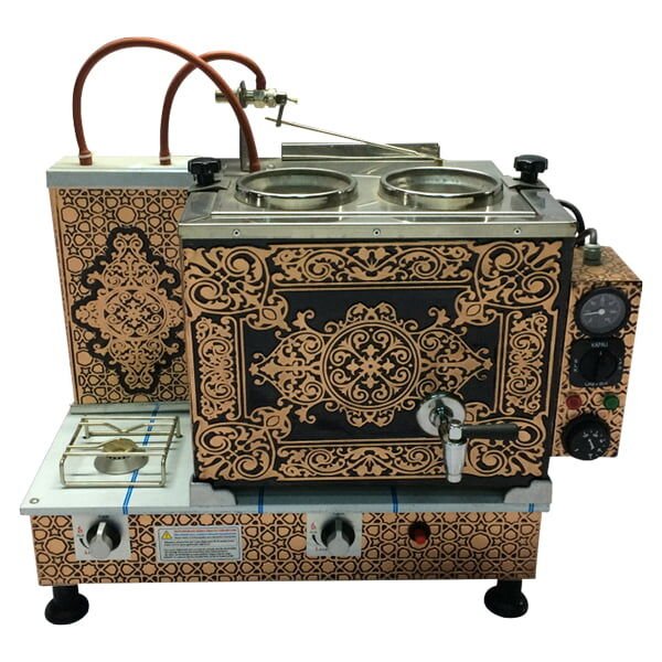 2 Demlikli Çay Kazanı