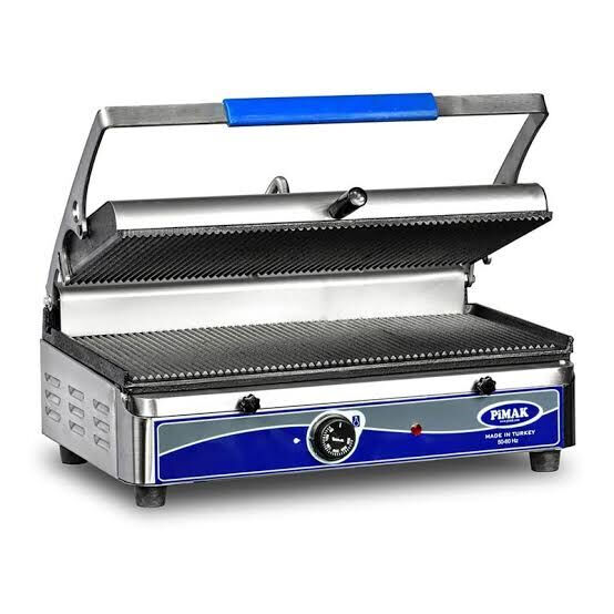 Pimak M071-1 Blok Kapaklı Elektrikli Tost Makinesi 20 Dilim