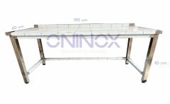 Krom Çalışma Tezgahı 190 cm