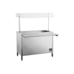 Salat bar Tezgahı 100 cm | Profesyonel Soğuk Servis ve Teşhir