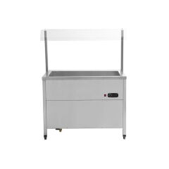 Salat bar Tezgahı 100 cm | Profesyonel Soğuk Servis ve Teşhir
