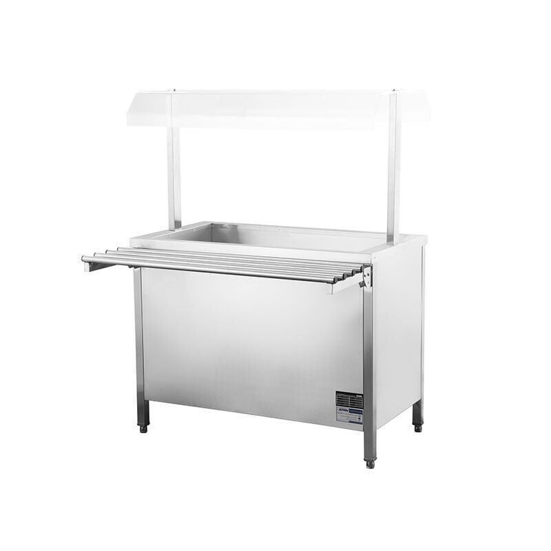 Salat bar Tezgahı 100 cm | Profesyonel Soğuk Servis ve Teşhir