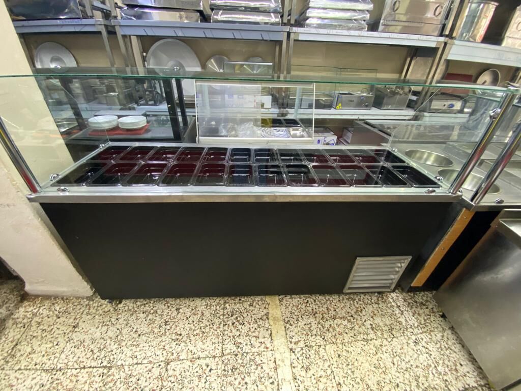24 Gözlü Waffle-Kumpir Tezgahı | Profesyonel Servis ve Teşhir