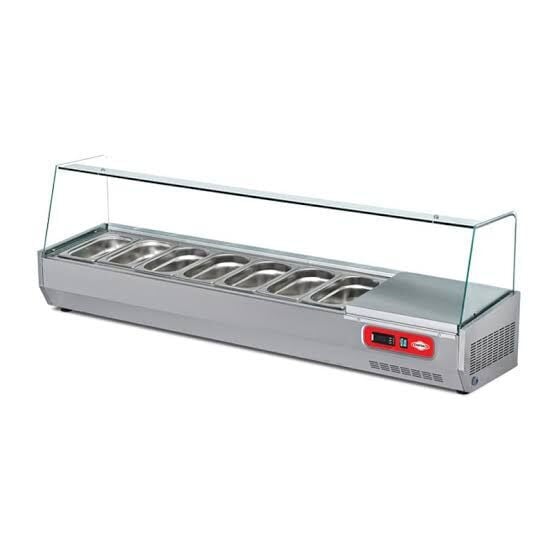 Empero Set Üstü Soğutmalı Saladbar GN 1/4-100 160x35x50 Cm