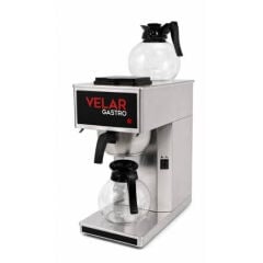 Velar FCM-02 1.8 L Çift Potlu Filtre Kahve Makinesi