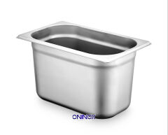 Öztiryakiler Gastronom Küvet GN 1/4 150 mm Paslanmaz Çelik 3,75 Lt