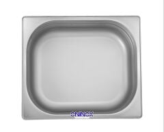 Öztiryakiler Gastronom Küvet GN 1/2 65 mm Paslanmaz Çelik 3,5 Lt