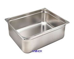Öztiryakiler Gastronom Küvet GN 1/1 100 mm Paslanmaz Çelik 12,6 Lt