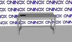 Çöp Sıyırma Tezgahı 160 cm