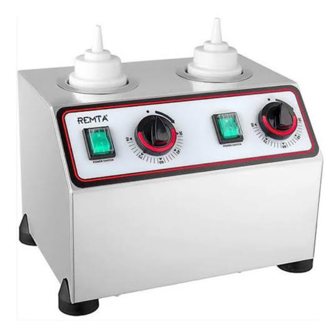 Remta SC3 2'li Isıtıcılı Sosluk 200 W Paslanmaz Çelik