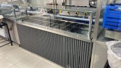 24 Gözlü Kumpir-Meze-Waffle Dolabı