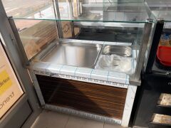 Pilav Tezgahı 2 Bölmeli – Endüstriyel Sıcak Yemek Servis Tezgahı