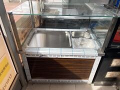 Pilav Tezgahı 2 Bölmeli – Endüstriyel Sıcak Yemek Servis Tezgahı