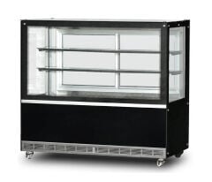 Dampak 100 cm Pasta Dolabı (Düz Cam)