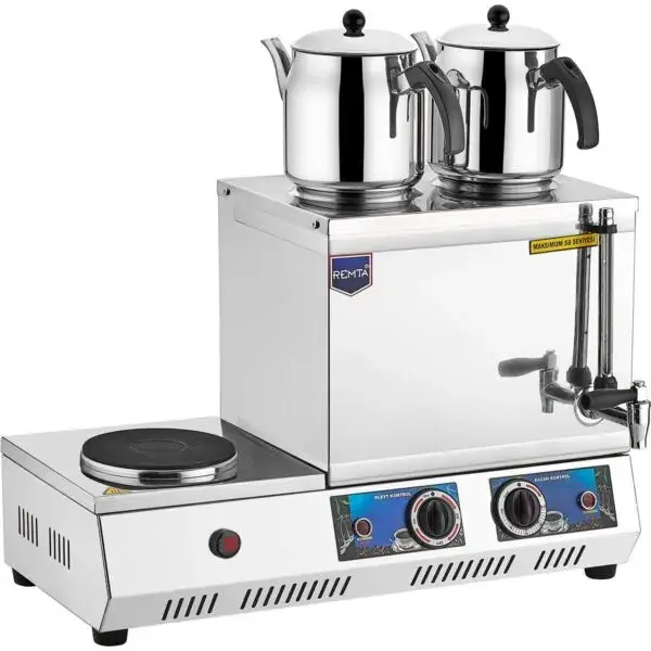 Remta K34 29 Lt 40 Model Çift Demlikli Çay Ocağı