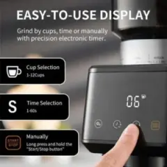 Vosco VBD-CG018 200W Dijital Espresso Kahve Değirmeni